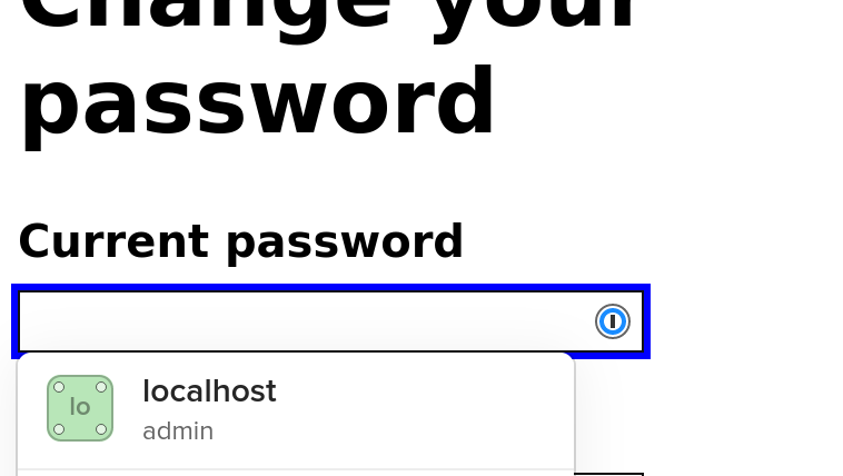 Autocomplete For New And Old Passwords Fotis Papadogeorgopoulos